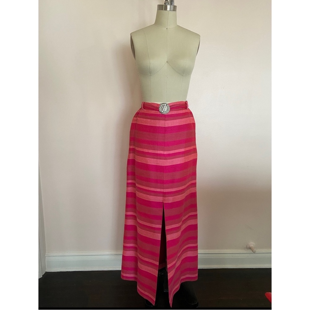 1960’s Vintage Pink Maxi Skirt